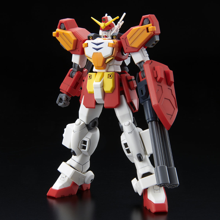 Bandai, HG After Colony, XXXG-01H2 Gundam Heavyarms Custom, model kolekcjonerski do składania, 1:144