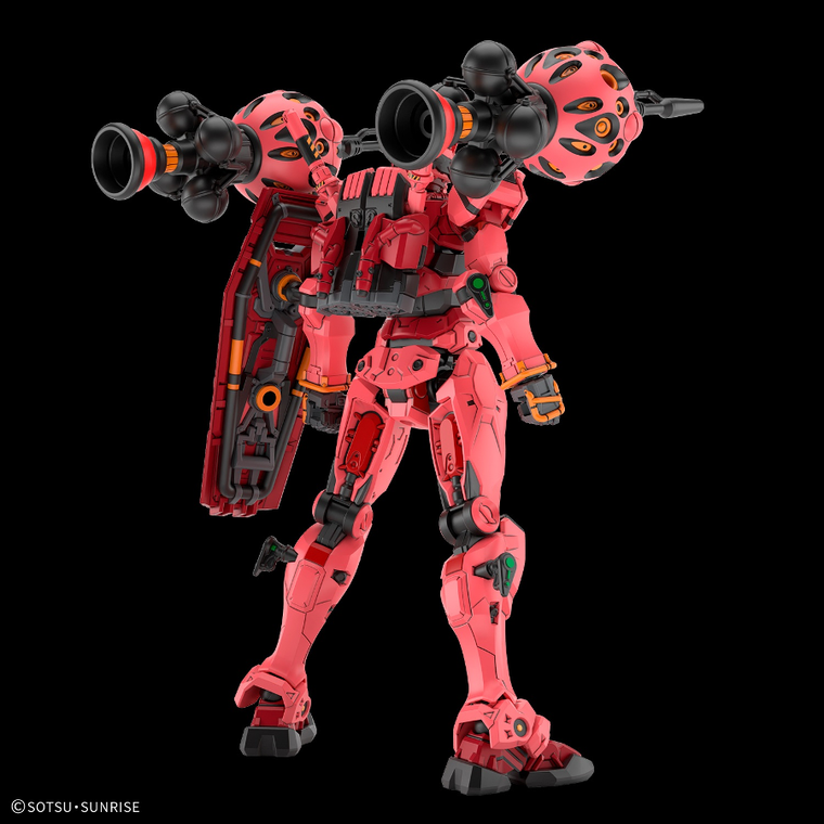 Bandai, HG GQuuuuuuX, Red Gundam, model kolekcjonerski do składania, 1:144
