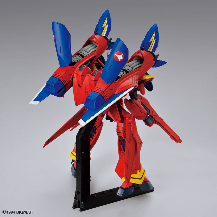 Bandai, HG, Macross Vf-19 Custom Fire Valkyrie With Sound Booster, model kolekcjonerski do składania, 1:100