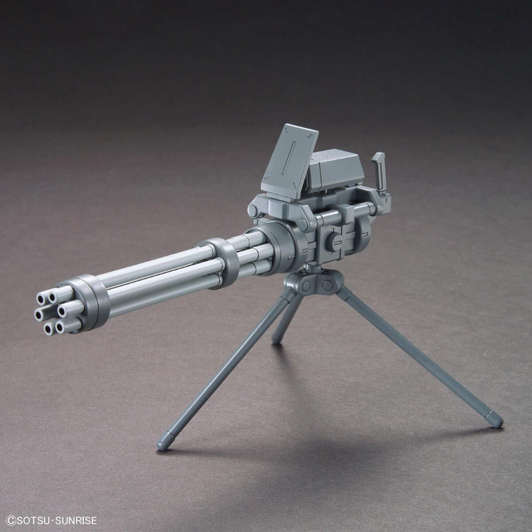 Bandai, HG, Option Parts Set Gunpla 09, Giant Gatling, dodatkowe elementy do modelu kolekcjonerskiego, 1:144