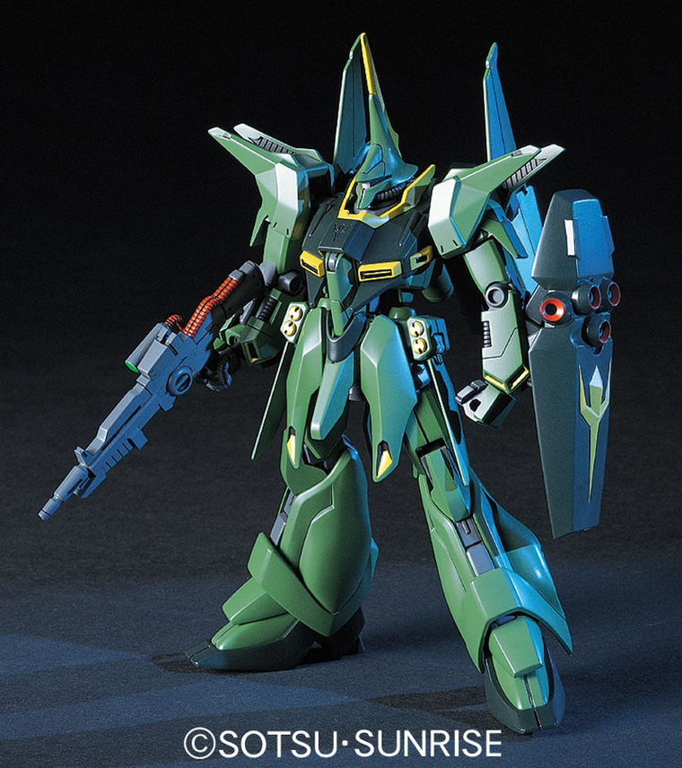 Bandai, HG Universal Century, Amx-107 Bawoo, model kolekcjonerski do składania, 1:144