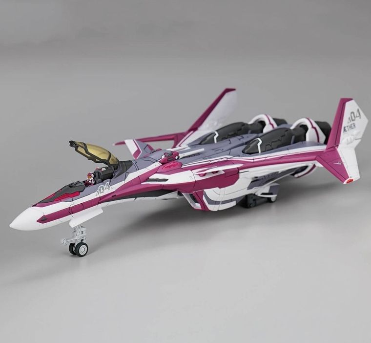 Bandai, HG, Vf-31c Siegfried, Mirage Farina Jenius Use, Deluxe Set, model kolekcjonerski do składania, 1:100