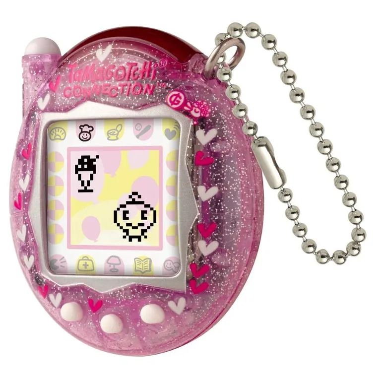 Bandai, Tamagotchi Connection, zabawka interaktywna, Pink Glitter