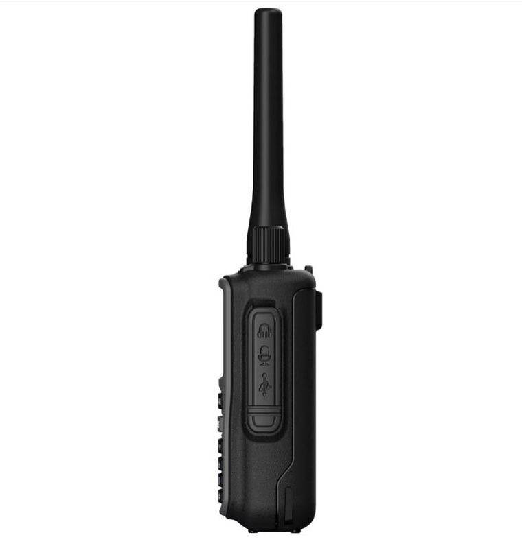 Baofeng, krótkofalówka, UV-5R EU MINI USB-C, Bluetooth VHF UHF Pasmo Lotnicze, Grey, antena 15 cm