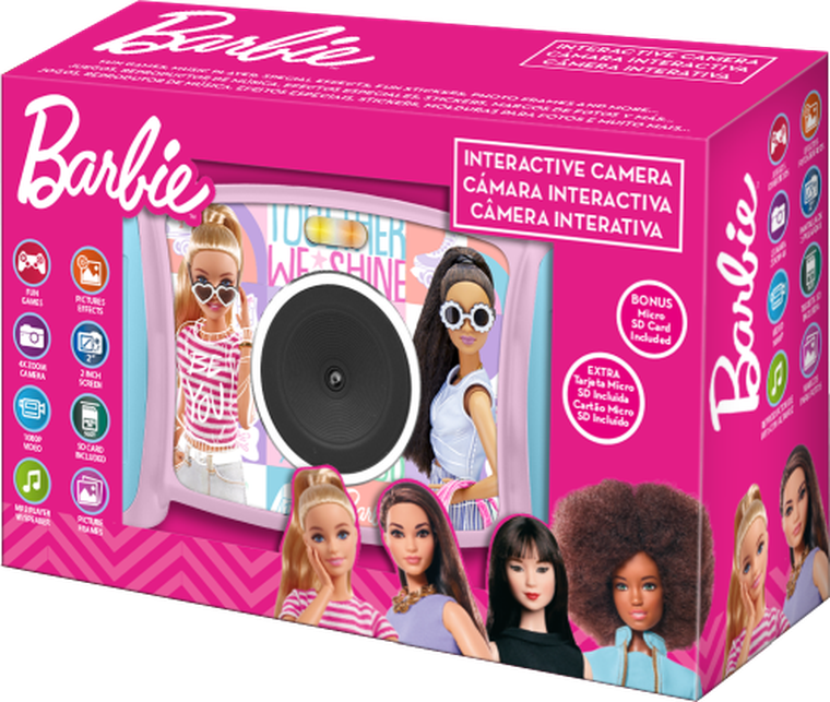 Barbie, aparat cyfrowy, interaktywna kamera