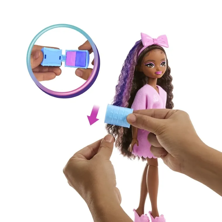 Barbie, Dream Besties, Wyszykuj się ze mną, lalka Brooklyn z akcesoriami