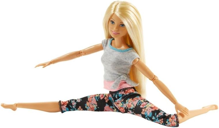 Barbie, Made to Move, lalka Original, blondynka
