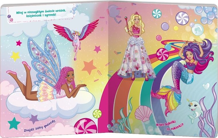 Barbie. Magiczna wodna kolorowanka