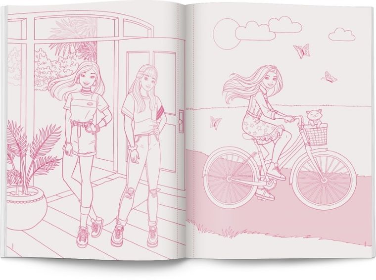 Barbie. Megakolorowanka