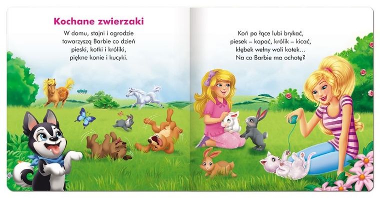 Barbie. Moje rymowanki. Kochane zwierzaki