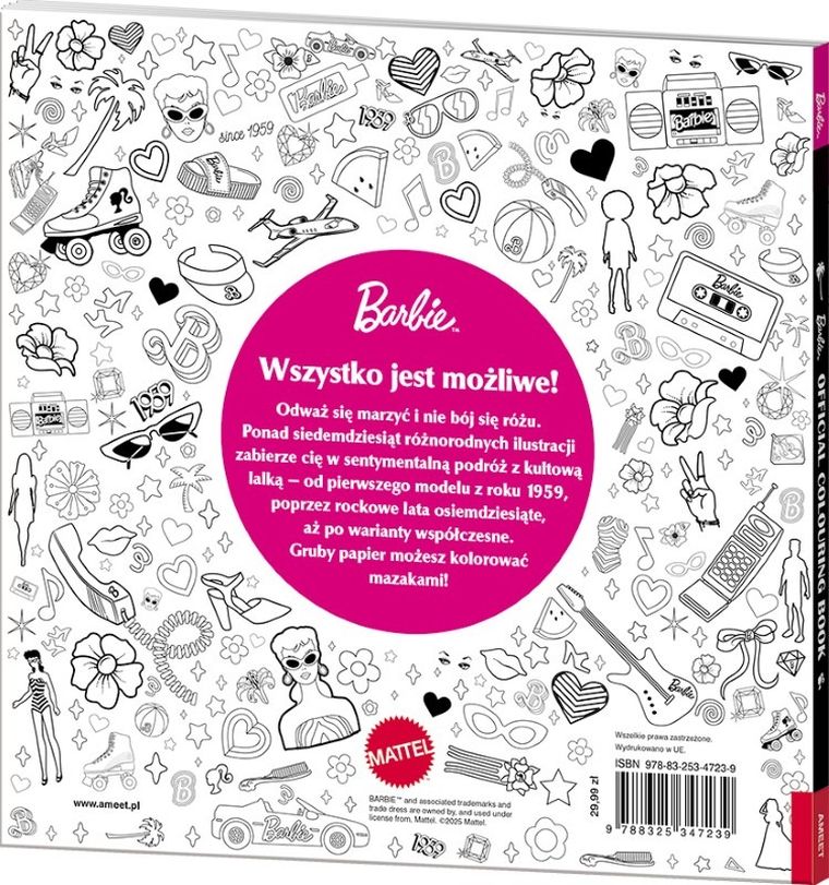 Barbie. Official Colouring Book
