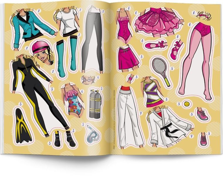 Barbie. Stroje. Sporty