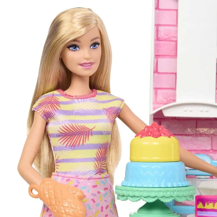 Barbie, Wspólne wypieki, zestaw z 2 lalkami i akcesoriami