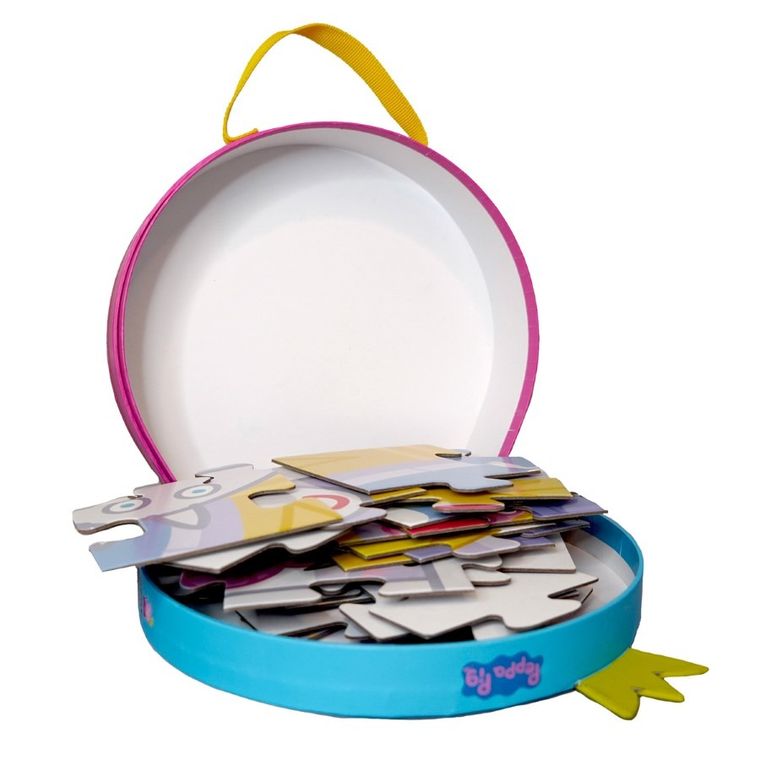 Barbo Toys, Świnka Peppa, Księżniczka Peppa, puzzle w ozdobnej walizce, 24 elementy