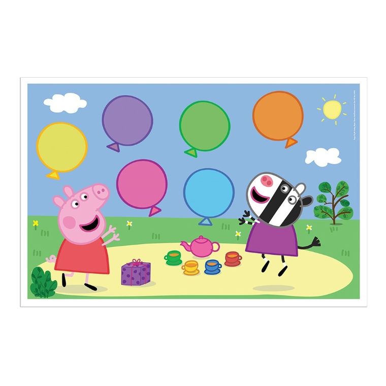 Barbo Toys, Świnka Peppa, Poszukiwanie Balonów, gra planszowa, 41 elementów