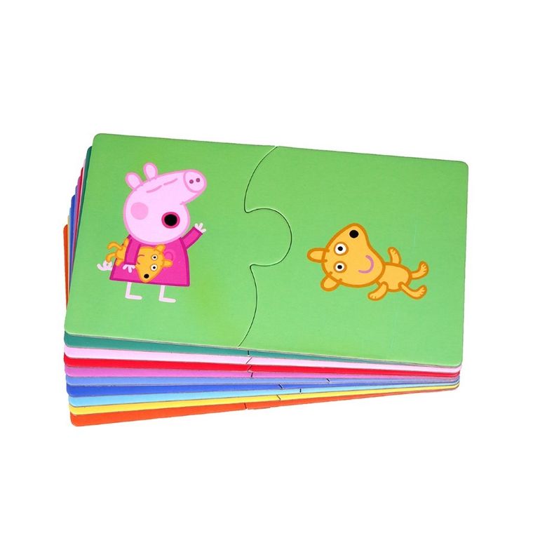 Barbo Toys, Świnka Peppa, puzzle na dobranoc, 10 układanek