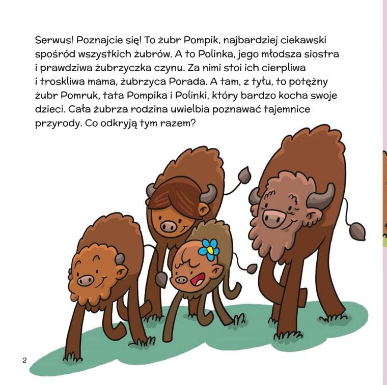 Bardzo mała kupa. Tom 10. Odkrycia. Żubr Pompik