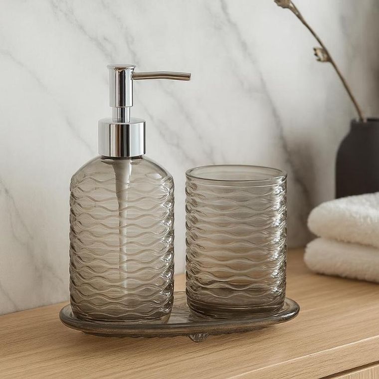 Bathroom Solutions, Node, zestaw łazienkowy, 3 elementy