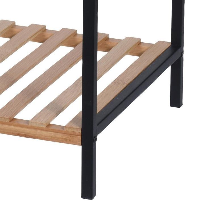 Bathroom Solutions, regał łazienkowy 4-poziomowy, bambus