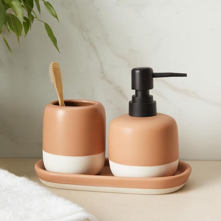 Bathroom Solutions, The Pastels, zestaw łazienkowy, ceramiczny