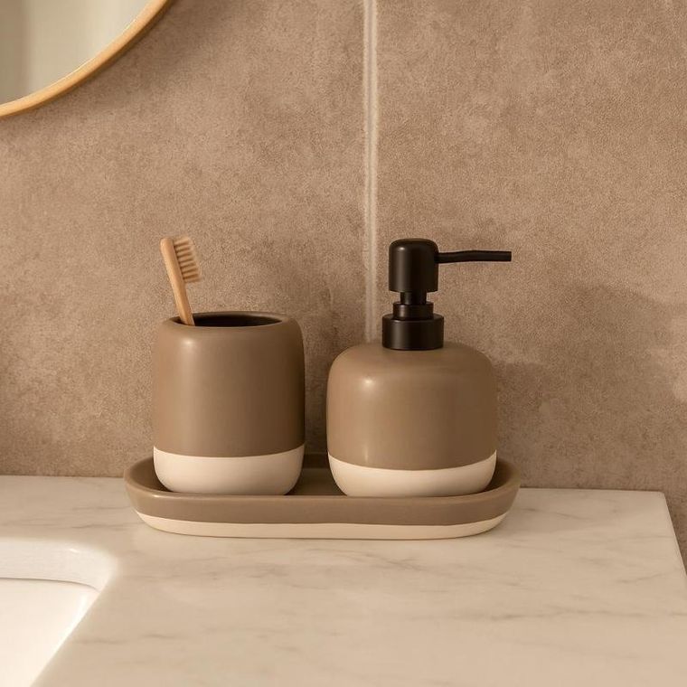 Bathroom Solutions, The Pastels, zestaw łazienkowy, ceramiczny