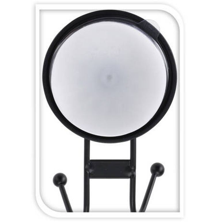 Bathroom Solutions, wieszak metalowy na przyssawki, 2 haczyki