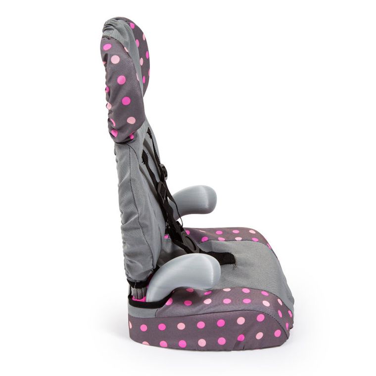 Bayer Design, Deluxe, fotelik samochodowy dla lalek, szary
