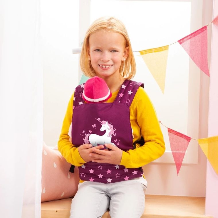 Bayer Design, EasyCarry, nosidełko dla lalek, bordowe