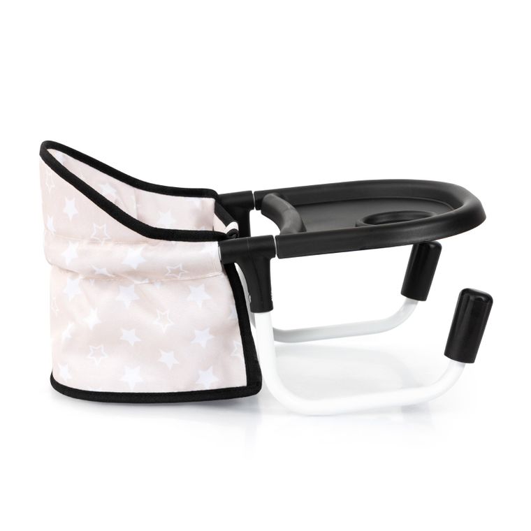 Bayer Design, krzesełko stołowe do karmienia lalek, beżowe