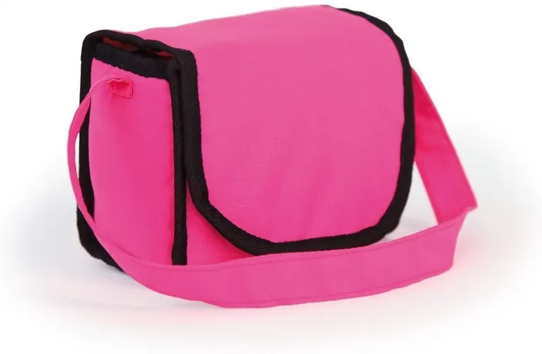 Bayer Design, Trendy, głęboki wózek dla lalek z torbą, różowy