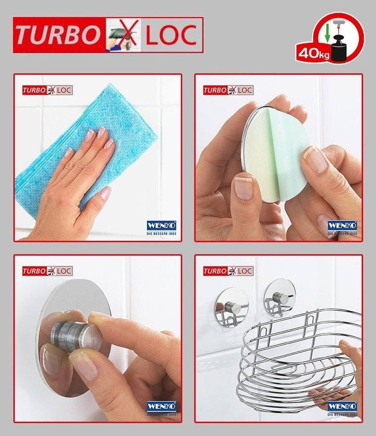 Baza do serii Premium i Classic, Turbo-Loc, adaptery, 2 szt.
