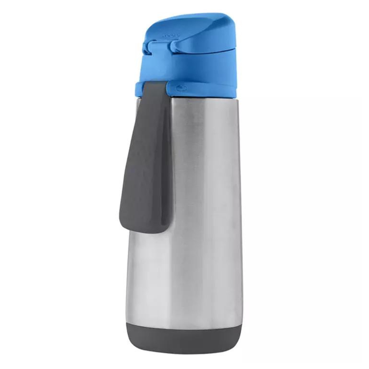 b.box, Blue Slate, butelka termiczna z ustnikiem sportowym, 500 ml