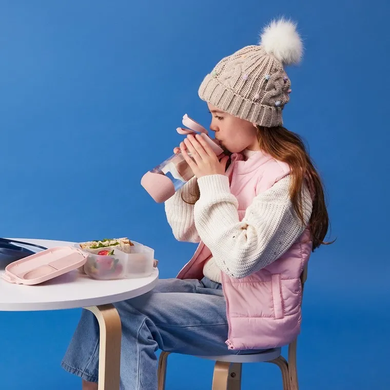 b.box, Blush Crush, sportowa butelka tritanowa, 600 ml