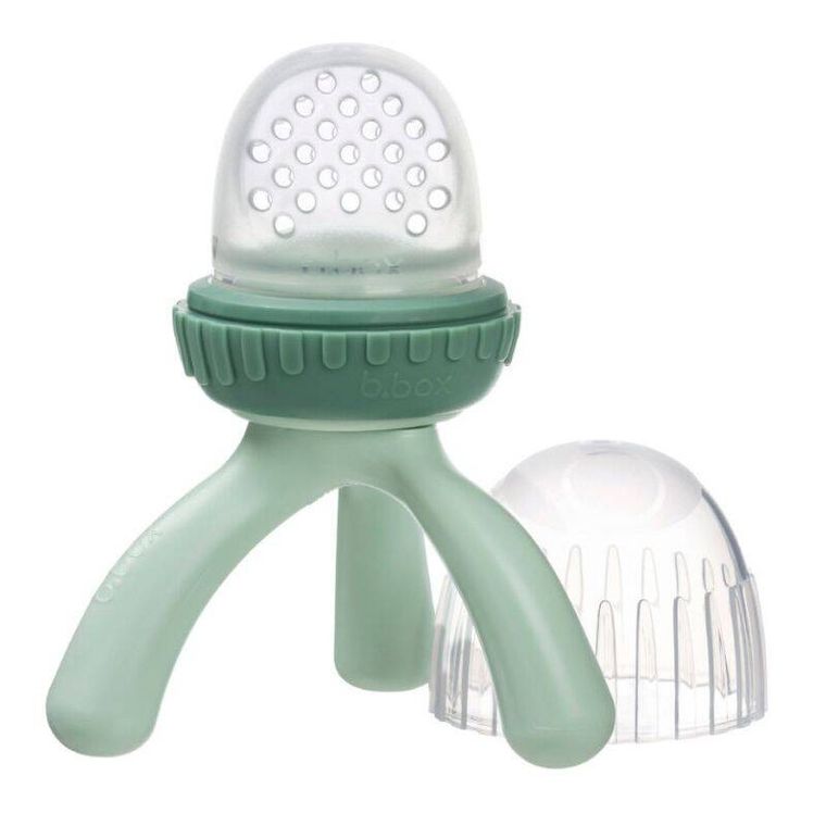 b.box, gryzak silikonowy do podawania pokarmu, szałwia