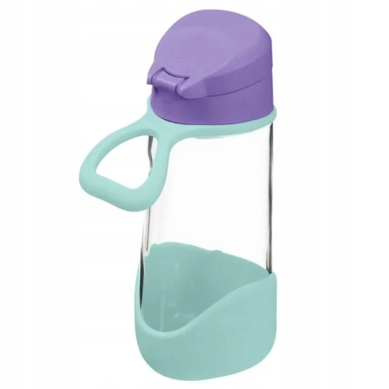 b.box, Lilac Pop, sportowa butelka tritanowa, 450 ml