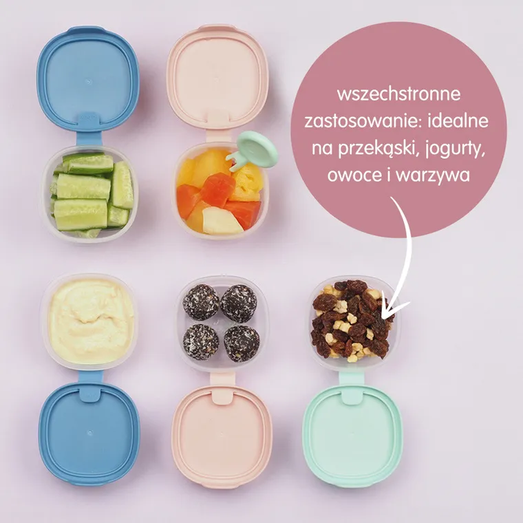 b.box, Ocean, pojemniki na przekąski, 3 szt.