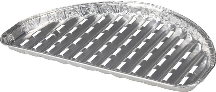 BBQ, Half, aluminiowe tacki na grilla, 4 szt.