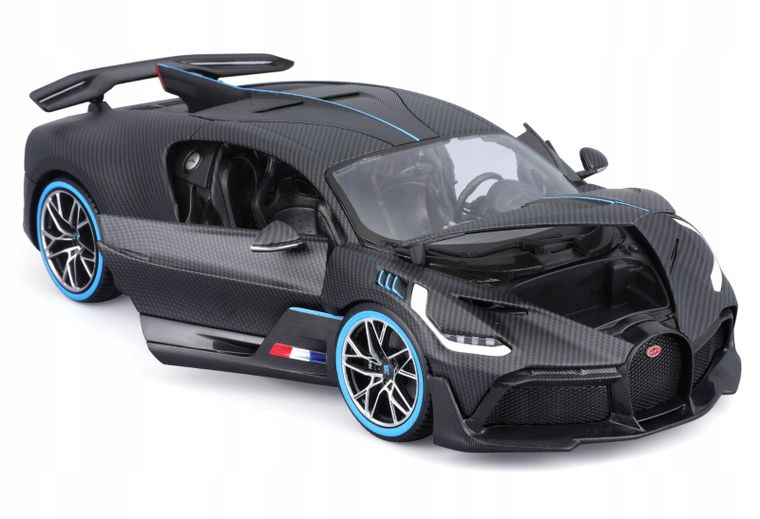 Bburago, Bugatti Divo Carbon Series, jubileuszowy model pojazdu, 1:18
