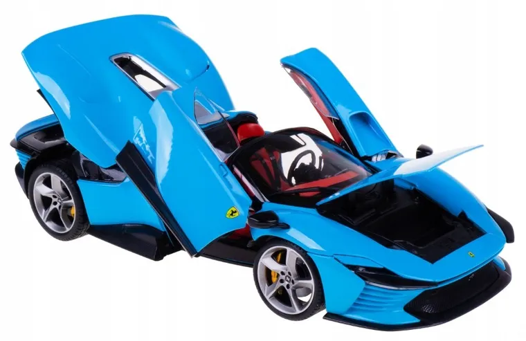 Bburago, Ferrari Daytona SP3, model pojazdu, blue, 1:18