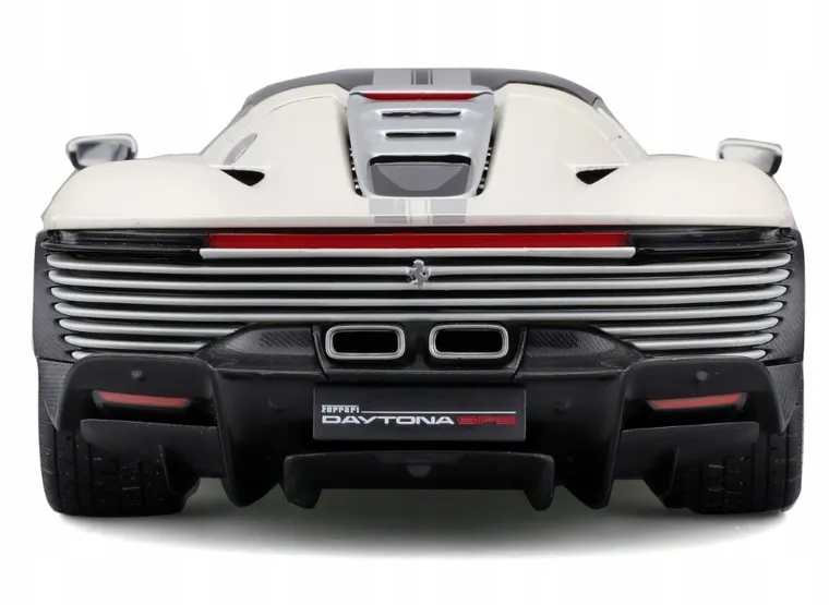 Bburago, Ferrari Daytona SP3, pojazd, white, 1:18
