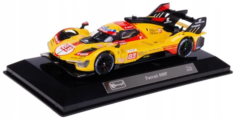 Bburago, Ferrari Racing 499p, model pojazdu, 1:43