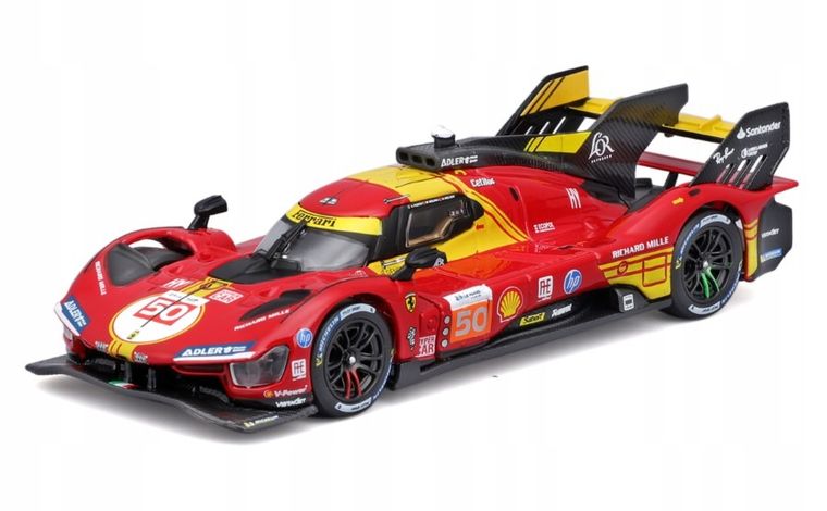Bburago, Ferrari Racing 499p, model pojazdu, 1:43
