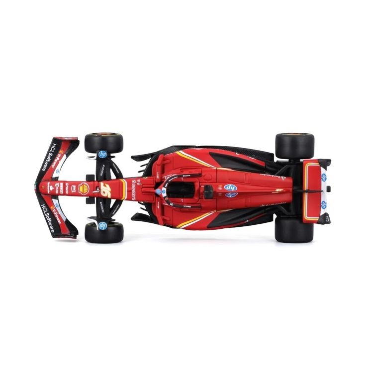 Bburago, Ferrari SF-24, Leclerc-Sainz, bolidy F1, modele pojazdów, 1:43