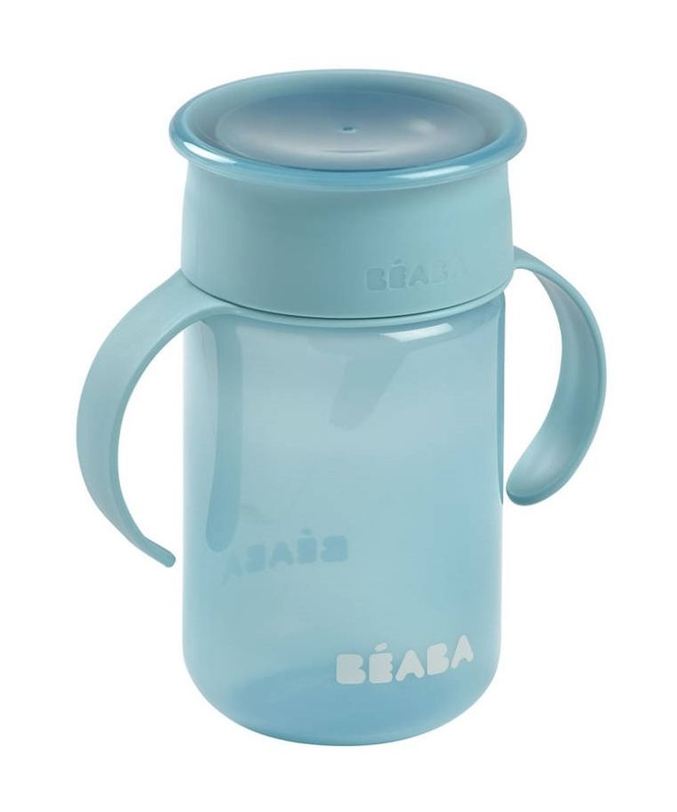 Beaba, 360, kubek treningowy, 340ml, Blue