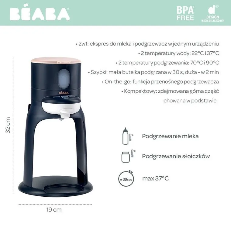 Beaba, Bib'expresso, ekspres do mleka, 2w1