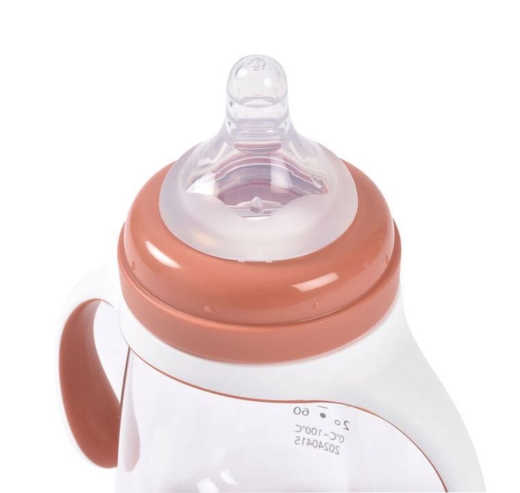 Beaba, butelka treningowa 2w1, tritanowa, terracotta, 210 ml