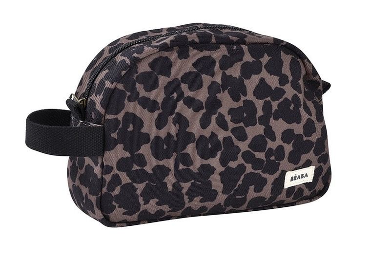 Beaba, kosmetyczka podróżna, leopard