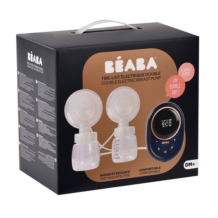 Beaba, laktator elektryczny, podwójny, Night Blue