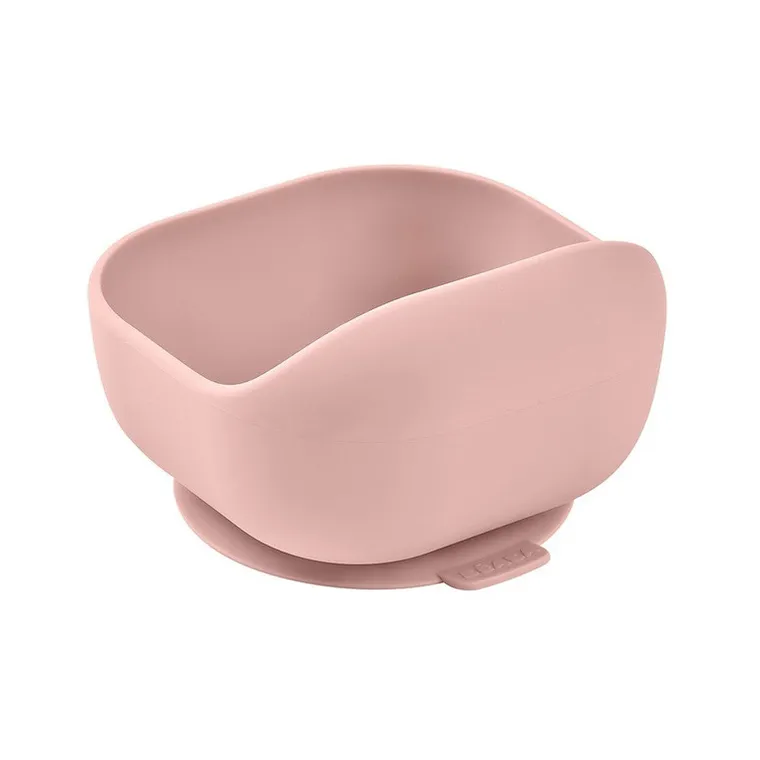 Beaba, silikonowa miseczka z przyssawką, Cotton Candy