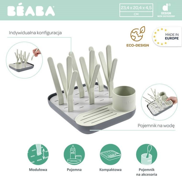 Beaba, suszarka do naczyń, Misty/Mineral